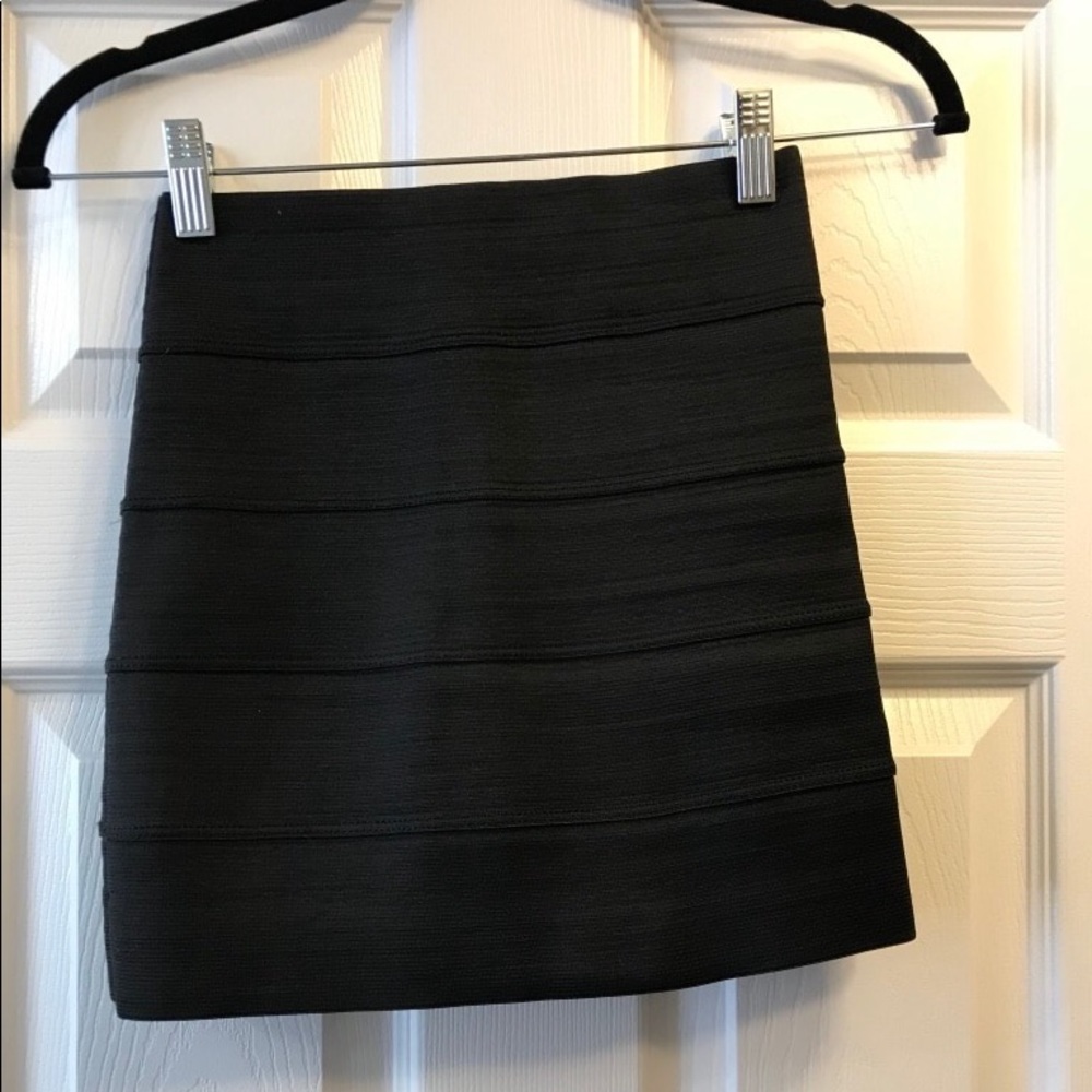 Black Bandage Skirt